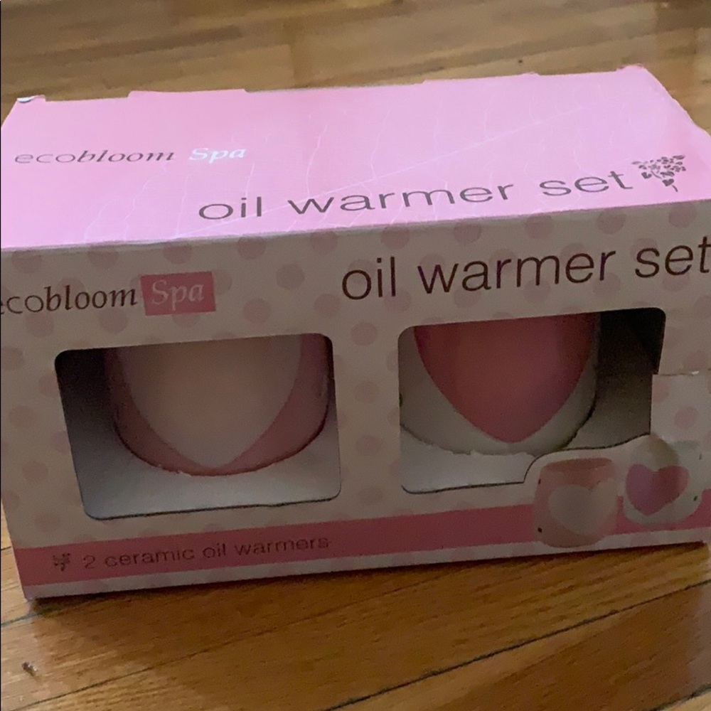 Eco bloom oil warmer set